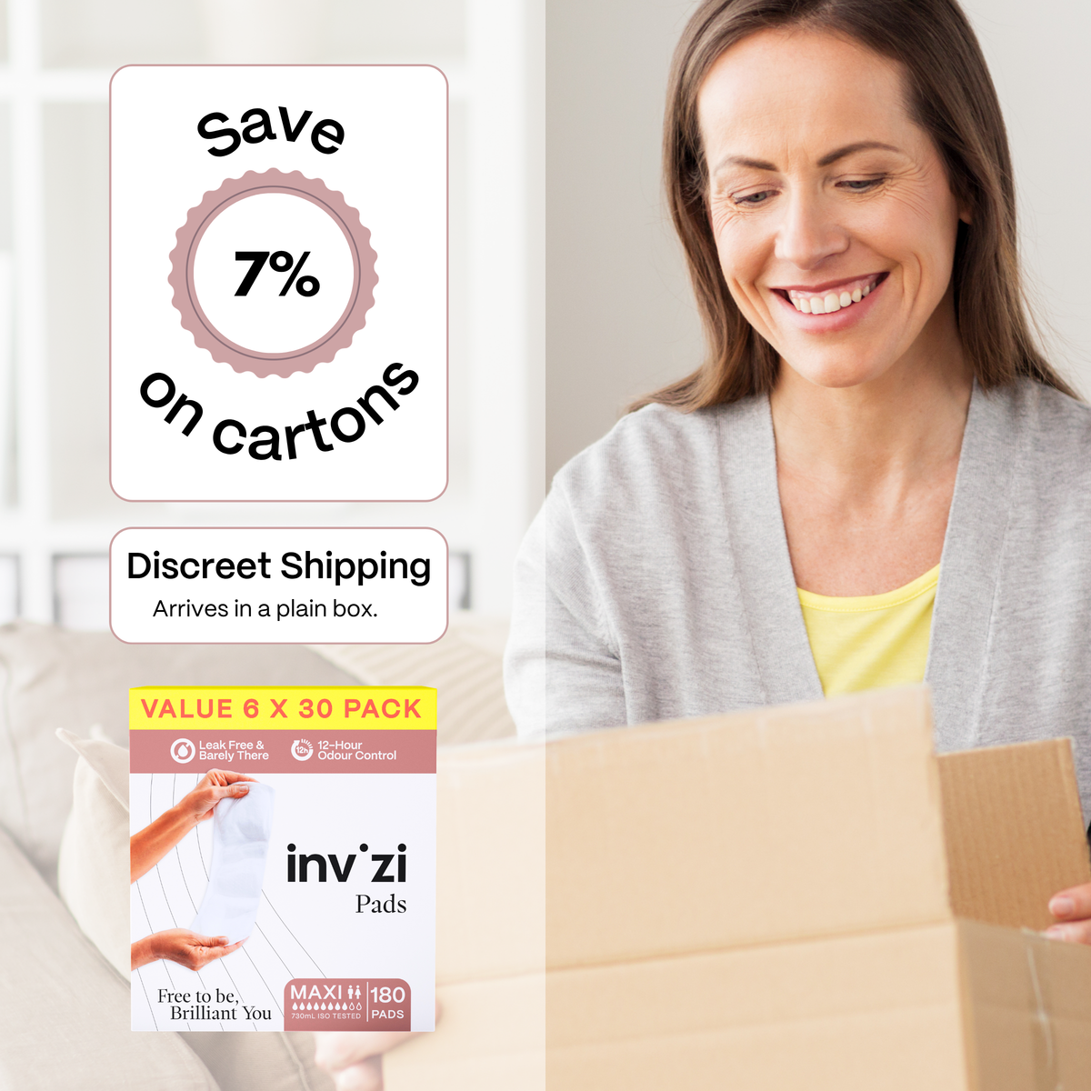 Invizi Pads - Maxi