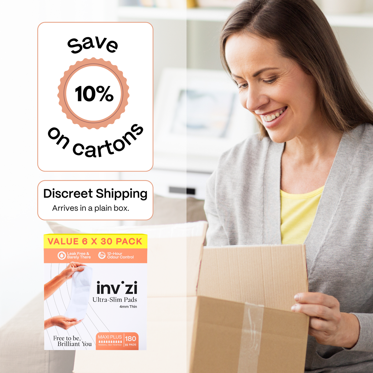 Invizi Pads - Maxi Plus